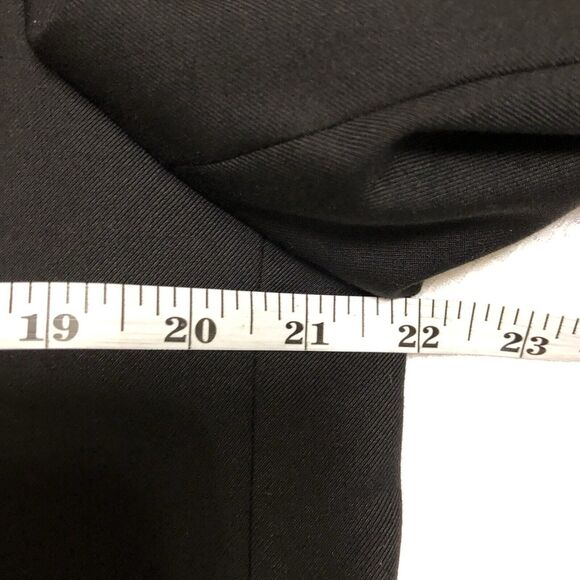 Angelo Rossi Solid Black Hand Tailored Performance Stretch Blazer Men’s 40L - Picture 5 of 16